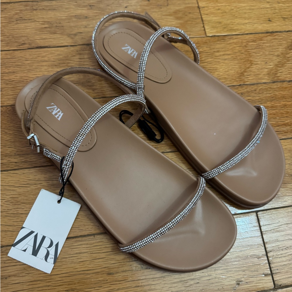 Zara Women's Sandals with Sparkling Straps